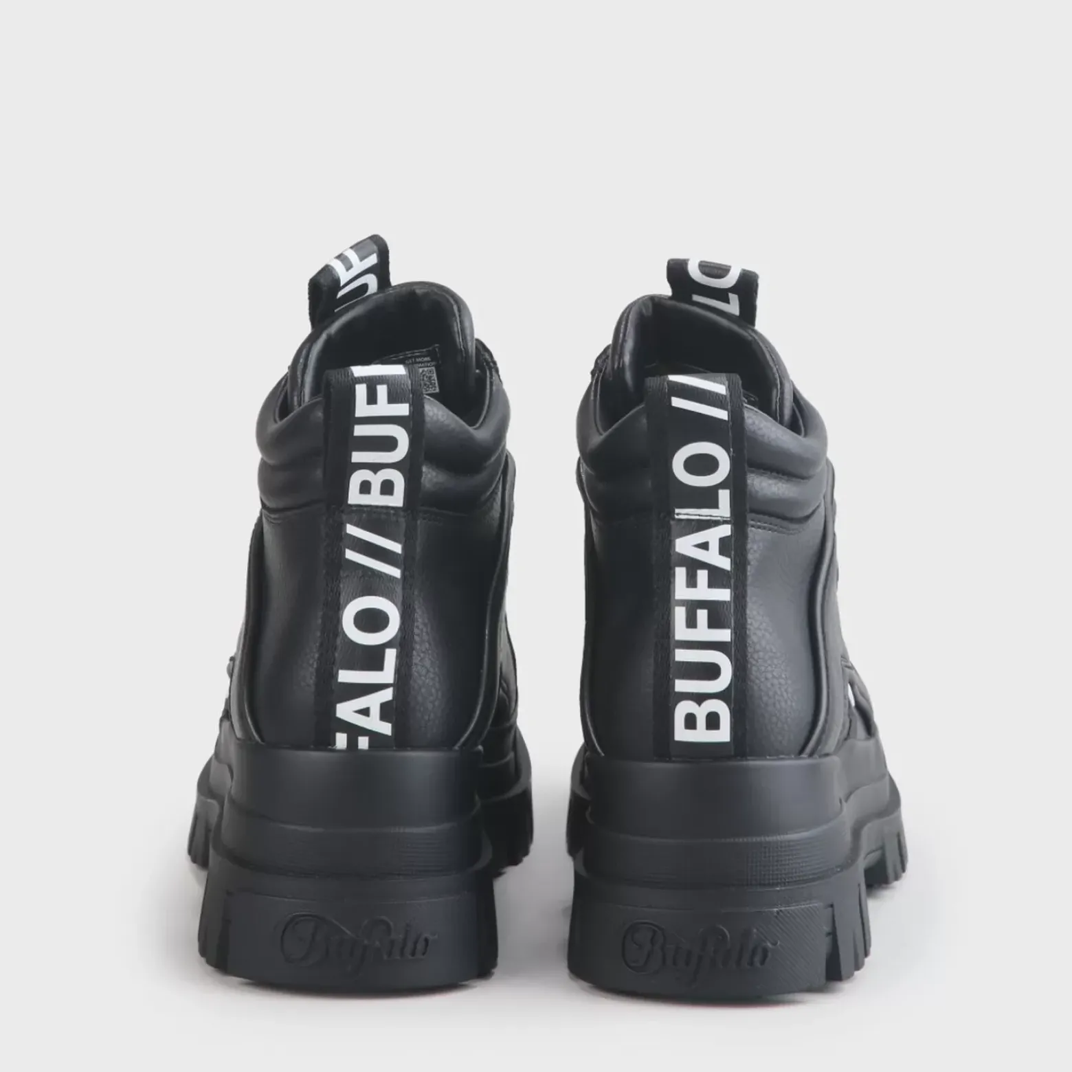 Outlet BUFFALO Aspha Nc Mid Men Bottines Veganes Noir