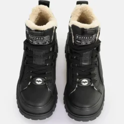 New BUFFALO Aspha Nc Mid Warm Bottes A Talon Vegan Noir