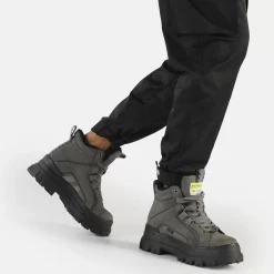 Cheap BUFFALO Aspha Nc Mid Warm Bottes A Talon Vegan Gris