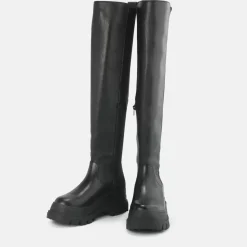 Hot BUFFALO Aspha Over Bottes Plates Veganes Noir