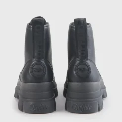 Discount BUFFALO Aspha Rld Bottes Vegan Noir