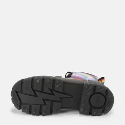 Clearance BUFFALO Aspha Rld Bottine Hauteur Cheville Vegane/Arc-En-Ciel Noir