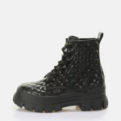 Flash Sale BUFFALO Aspha Rld Laceup Mid Bottines Vegan Noir