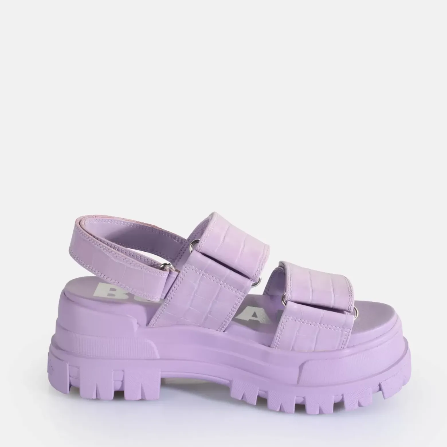 Cheap BUFFALO Aspha Snd Sandales A Plateforme Veganes Lavande