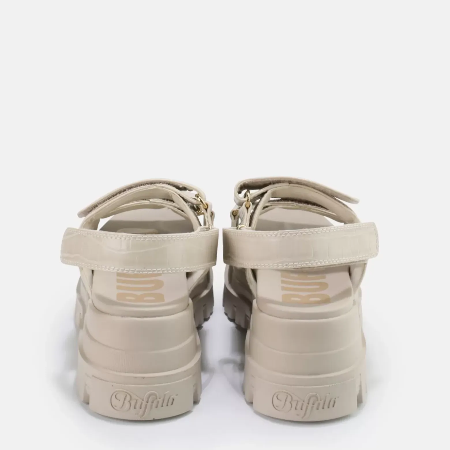 Best BUFFALO Aspha Snd Sandales Veganes Creme