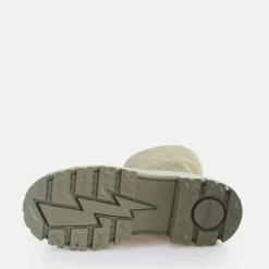 Shop BUFFALO Aspha Sock Boot Short Bottes Vegan Olive