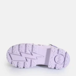 Shop BUFFALO Aspha Str Sandales A Plateforme Veganes Lavande