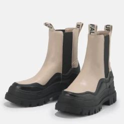 Cheap BUFFALO Aspha Wave Men Bottines Veganes Couleur Creme