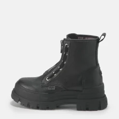 Fashion BUFFALO Aspha Zip Bottines Hautes Veganes Noir