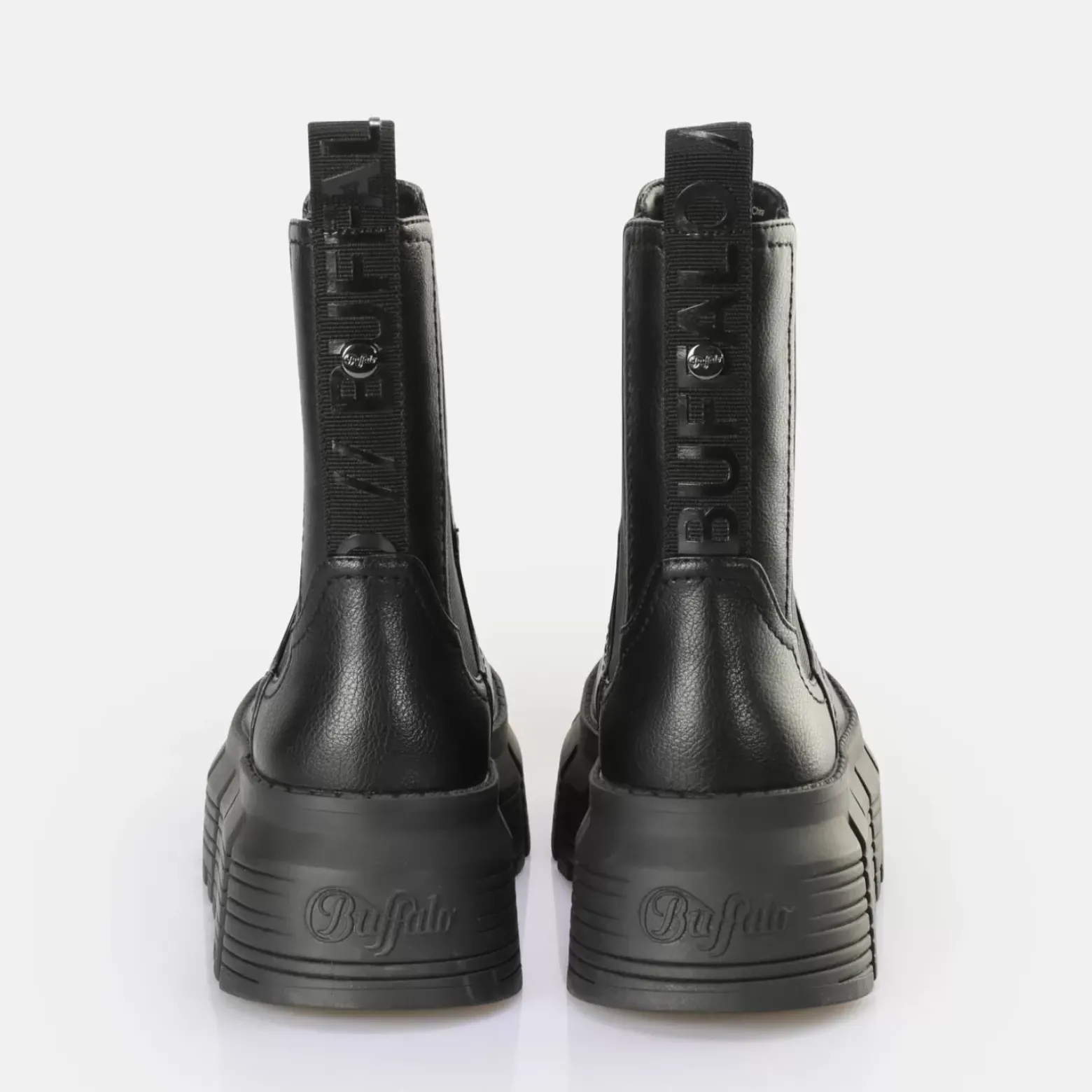 Online BUFFALO Ava Chelsea Bottes Vegan Pour Homme Noir