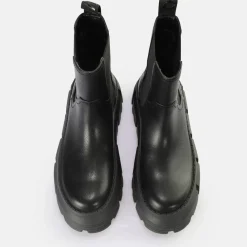 Fashion BUFFALO Ava Chelsea Bottes Vegan Noir