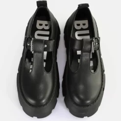 Cheap BUFFALO Ava Mary Chaussures Basses Veganes Noir