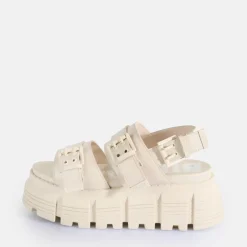 Hot BUFFALO Ava Sandal Sandales A Plateforme Veganes Creme
