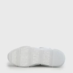 Sale BUFFALO Batter Soft Baskets Veganes Blanc/ Argent