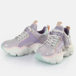 Clearance BUFFALO Binary Baskets Basses Veganes Lavande