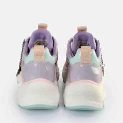 Clearance BUFFALO Binary Baskets Basses Veganes Lavande