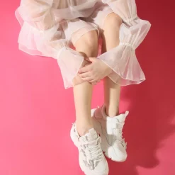 Store BUFFALO Binary Butterfly Baskets Basses Veganes/Mermaid Blanc