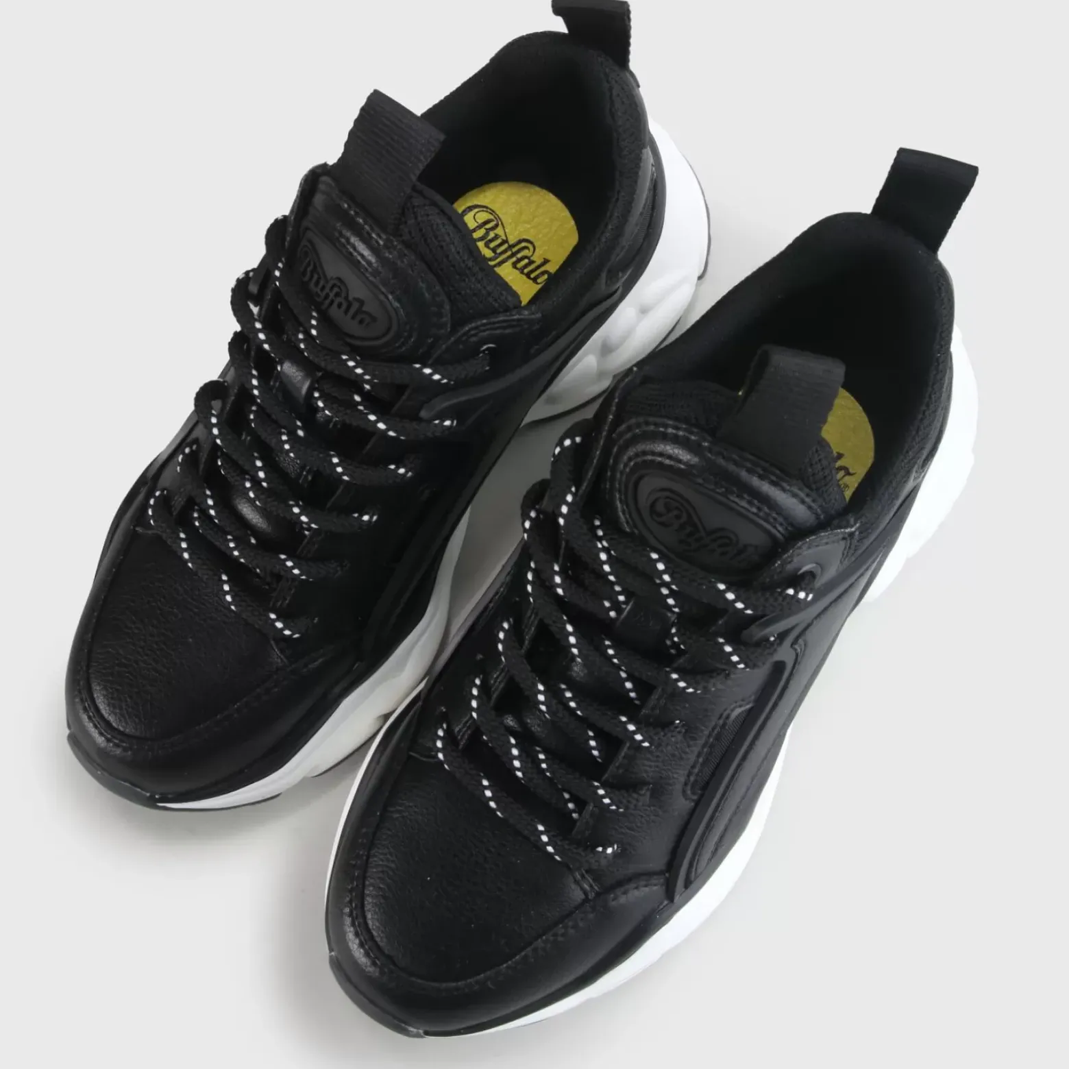 Hot BUFFALO Binary C Baskets Veganes Noir