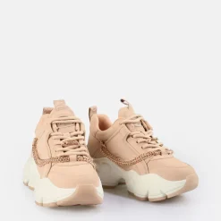 Cheap BUFFALO Binary Chain Baskets Basses Vegan Rose