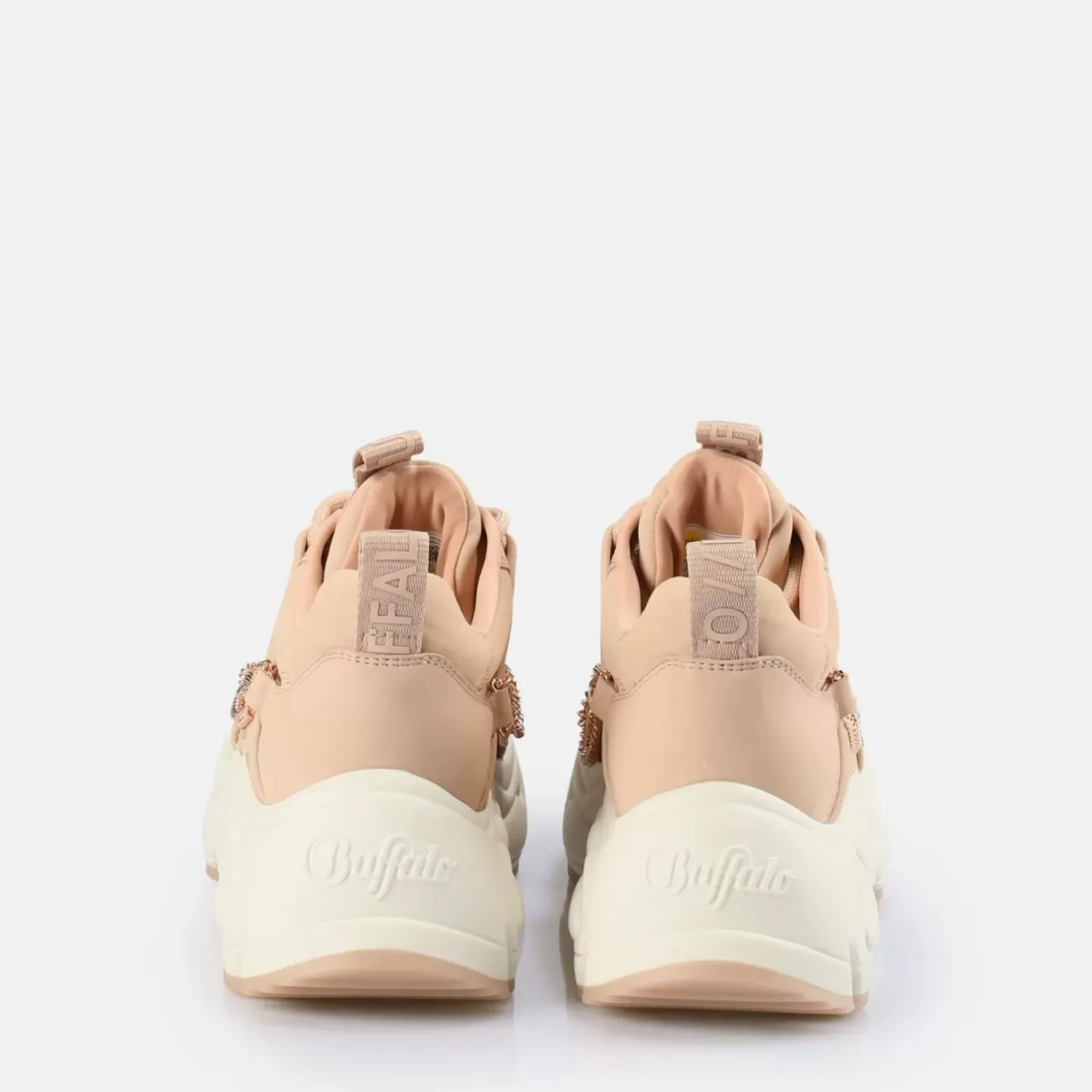 Cheap BUFFALO Binary Chain Baskets Basses Vegan Rose