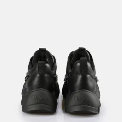 Flash Sale BUFFALO Binary Chain Sneaker Hommes Noir
