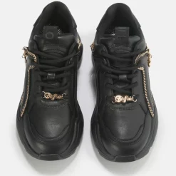 Best BUFFALO Binary Chain Sneaker Low Vegan Noir Or