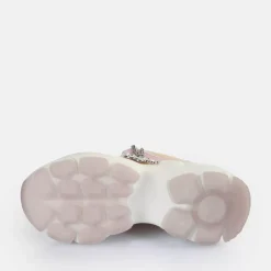 Flash Sale BUFFALO Binary Glam Baskets Basses Veganes Peche Multicolore Pfirsich