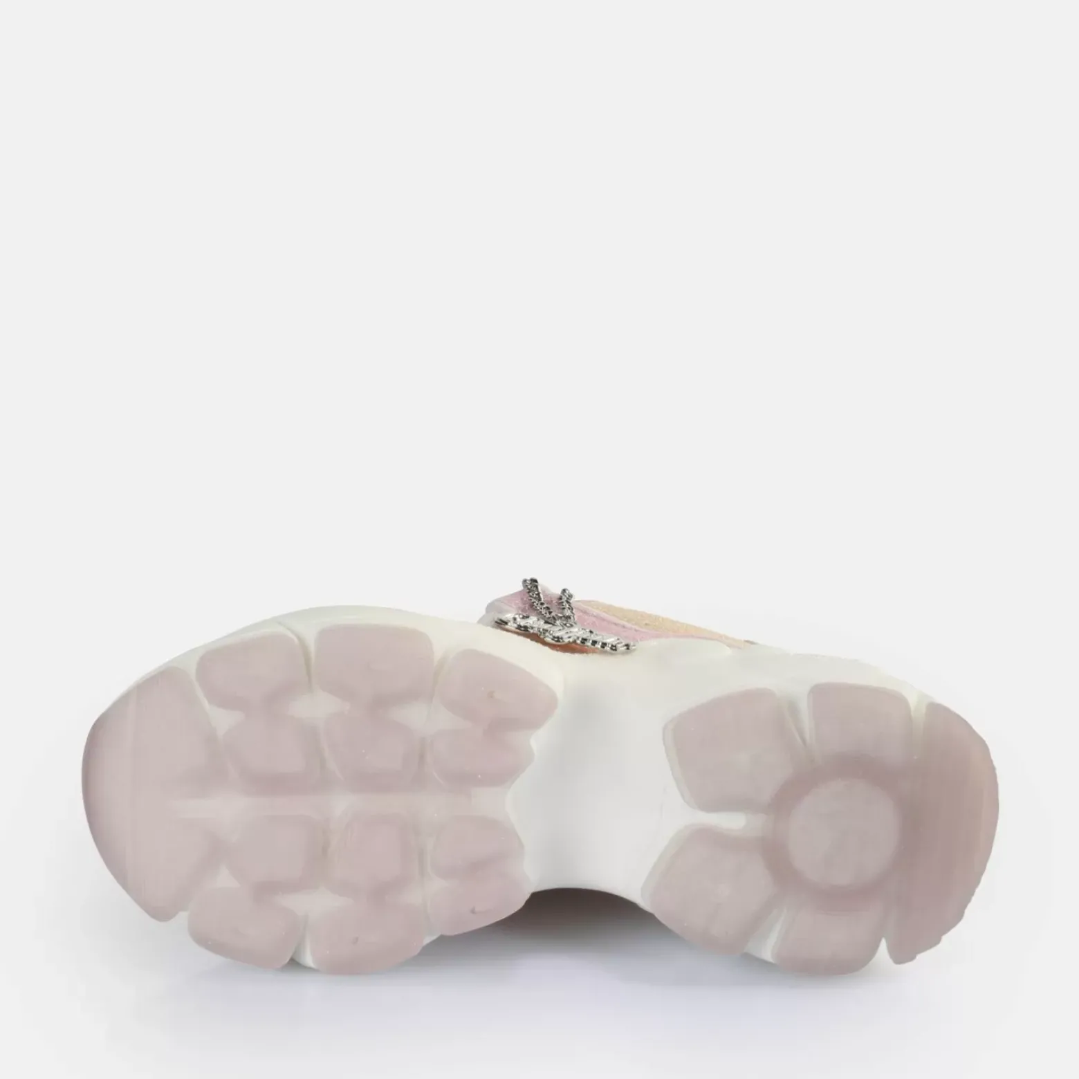 Flash Sale BUFFALO Binary Glam Baskets Basses Veganes Peche Multicolore Pfirsich