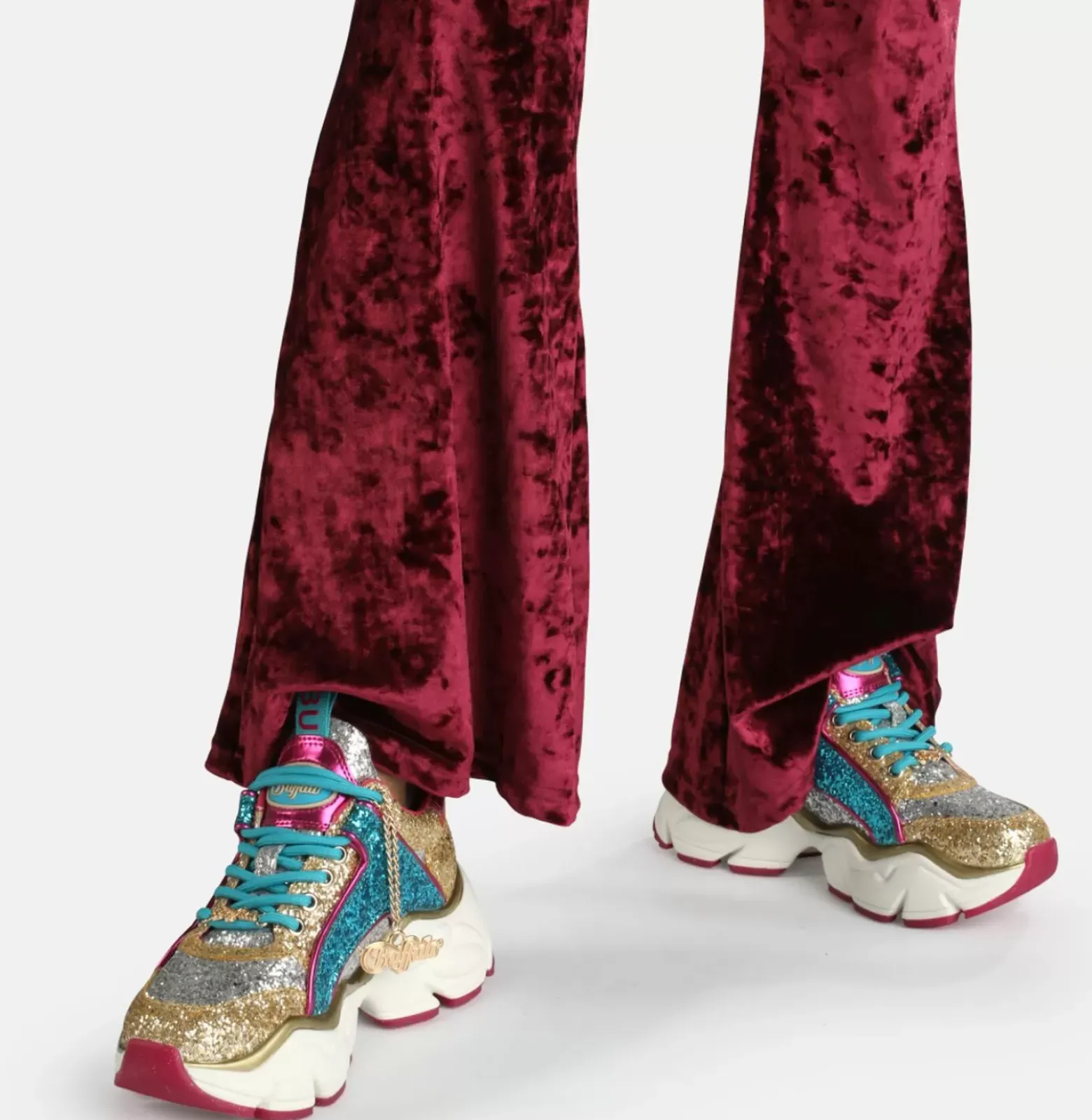 Store BUFFALO Binary Glam Baskets Veganese Argent