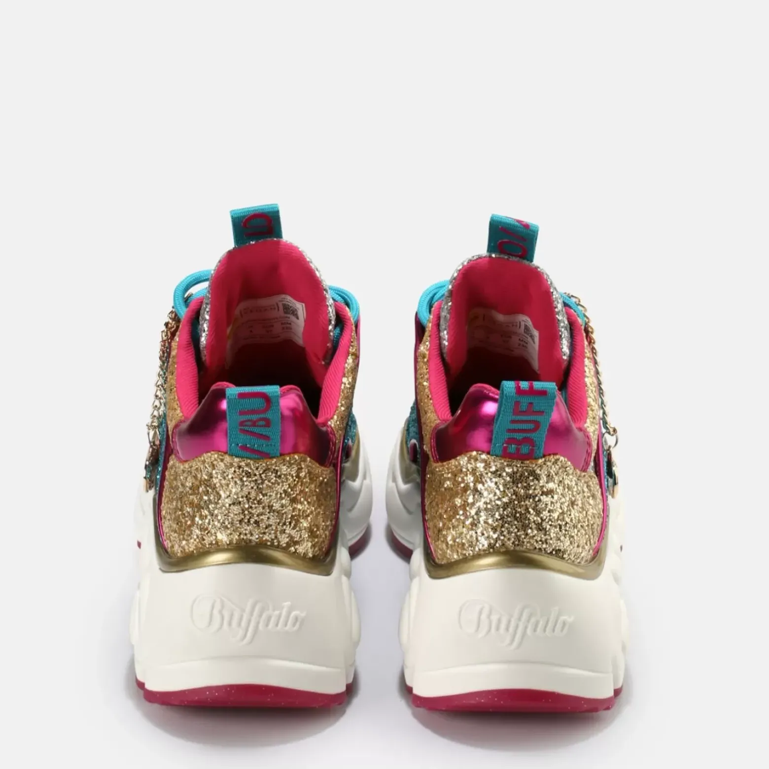 Store BUFFALO Binary Glam Baskets Veganese Argent