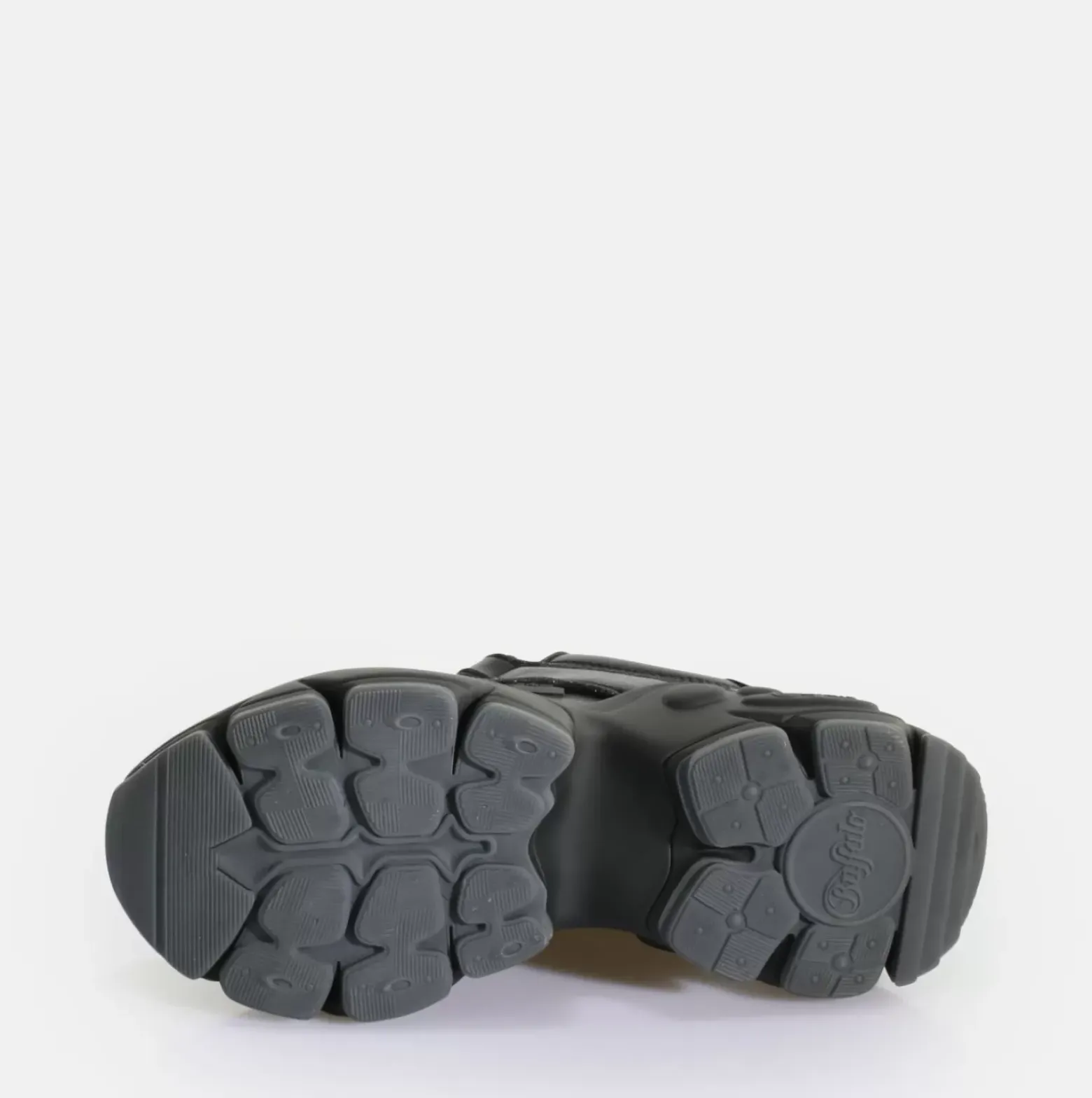 Cheap BUFFALO Binary Glam Sneaker Baskets Basses Vegan Noir