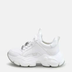 New BUFFALO Binary Ice Baskets Basses Veganes Blanc