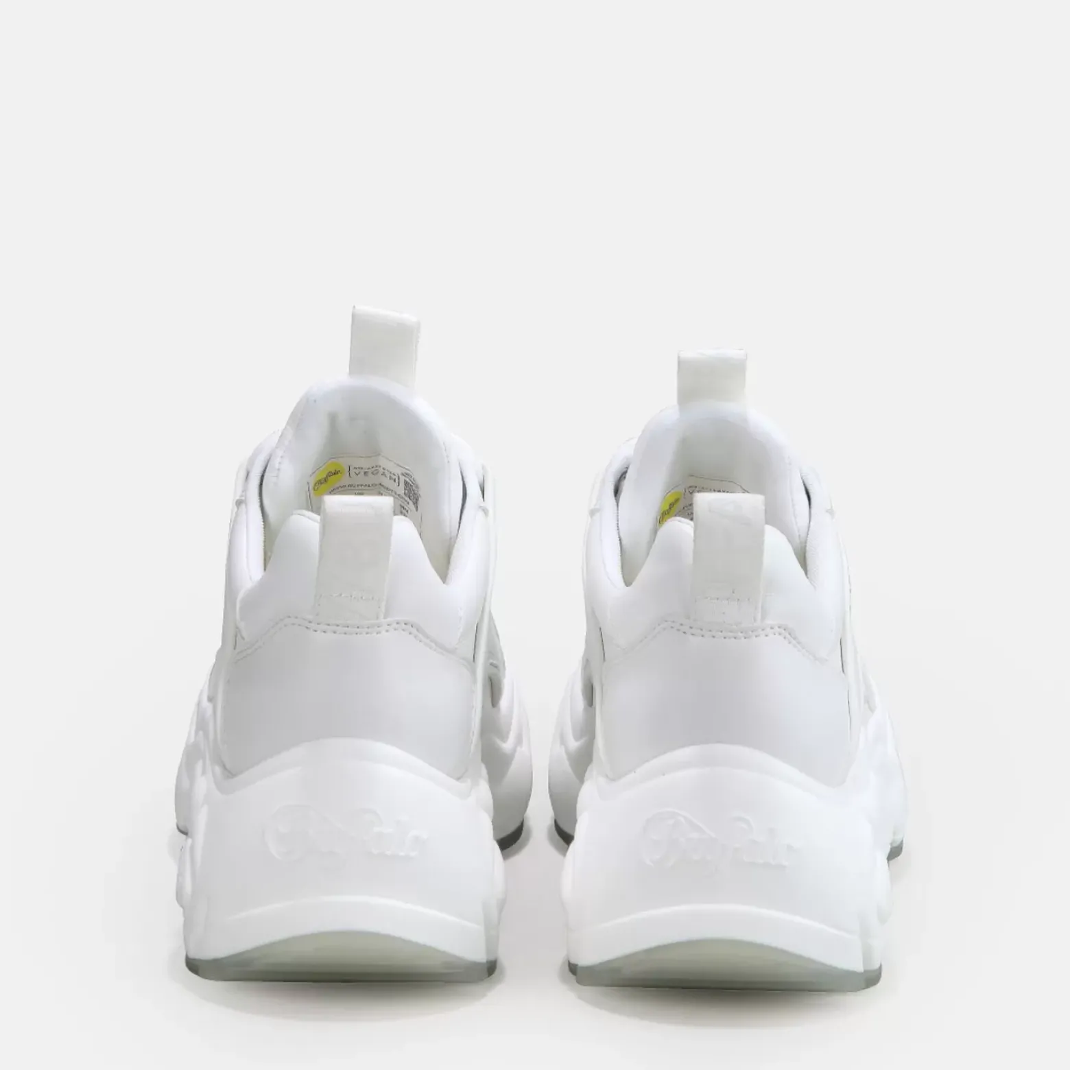 New BUFFALO Binary Ice Baskets Basses Veganes Blanc