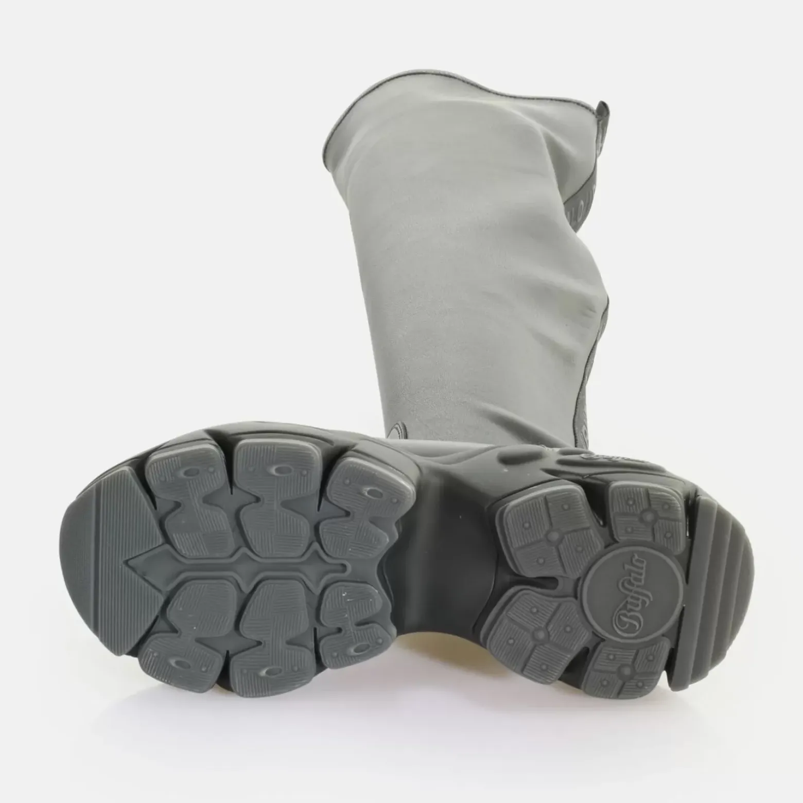 Hot BUFFALO Binary Overknee Bottes Vegan Noir