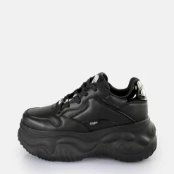 Clearance BUFFALO Blader One Baskets Basses Veganes Noir