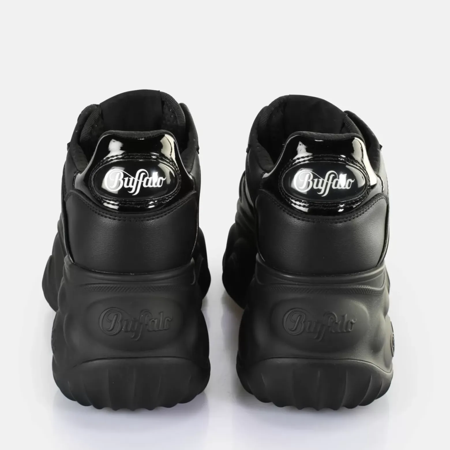 Clearance BUFFALO Blader One Baskets Basses Veganes Noir