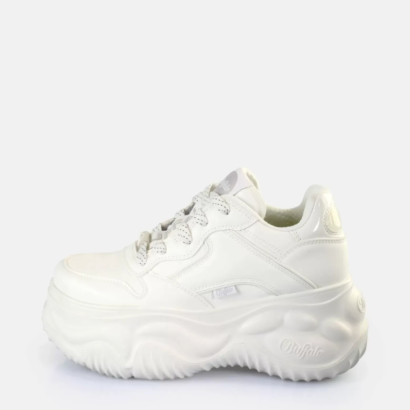 Fashion BUFFALO Blader One Baskets Basses Veganes Blanc