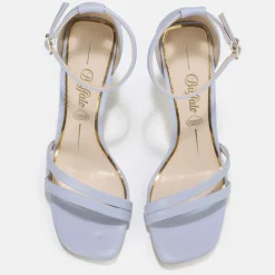 New BUFFALO Blair Chic Sandales Lanieres Veganes Lavande No_Color