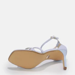 New BUFFALO Blair Chic Sandales Lanieres Veganes Lavande No_Color