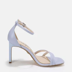 New BUFFALO Blair Chic Sandales Lanieres Veganes Lavande No_Color