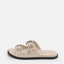 Discount BUFFALO Blake Belle Sandales Veganes Creme