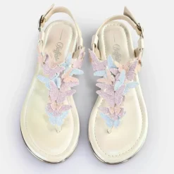 Store BUFFALO Capri Butterfly Sandales Veganescolore Pastel Multi