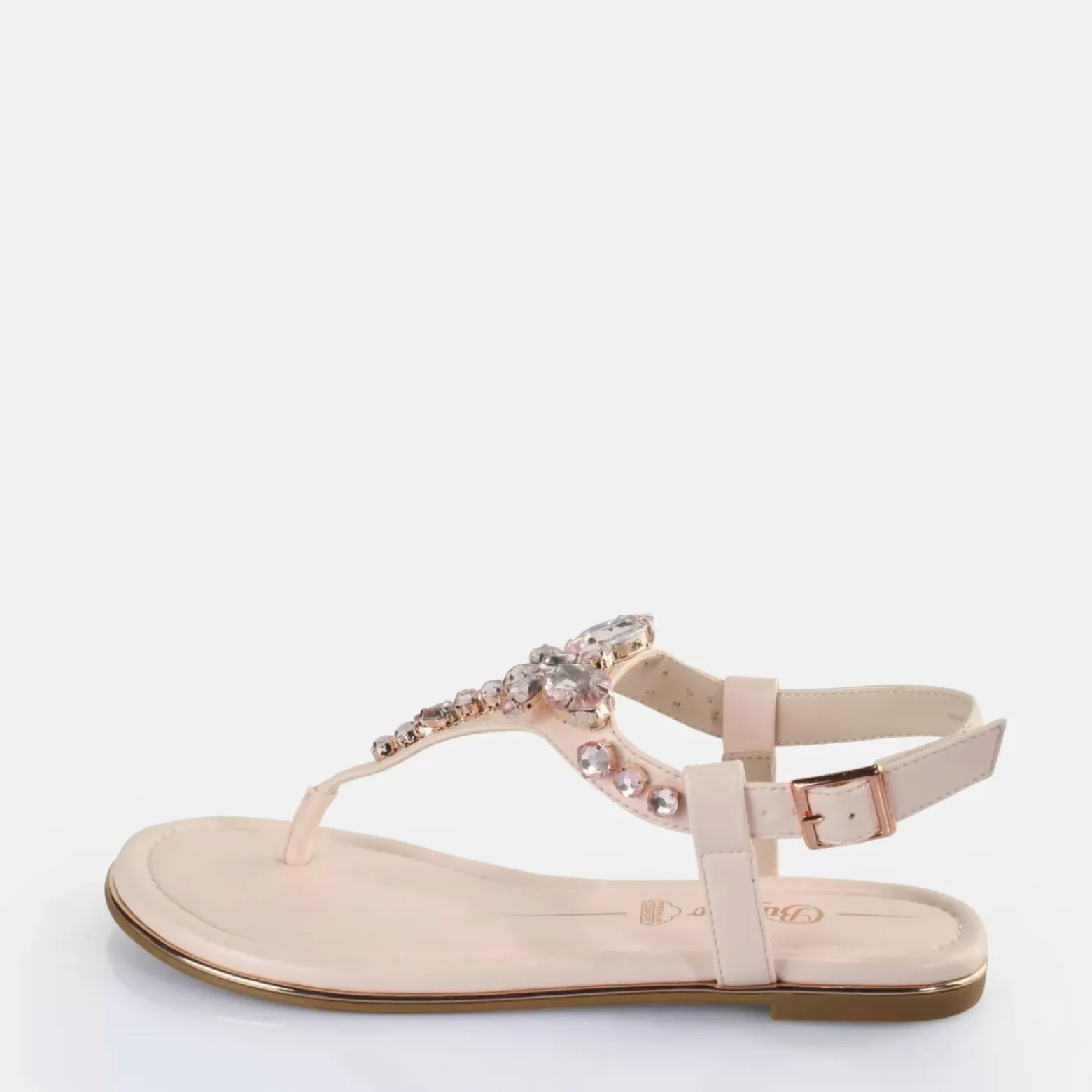 Clearance BUFFALO Capri Dragonfly Sandales Veganes Creme