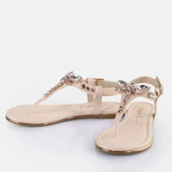 Clearance BUFFALO Capri Dragonfly Sandales Veganes Creme