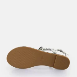 Outlet BUFFALO Capri Dragonfly Sandales Veganese Argent