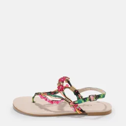 Discount BUFFALO Capri Vacay Sandales Veganes Fuschia Fuchsia