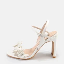 Hot BUFFALO Carla Butterfly Sandales Ivoire Blanc