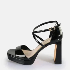 Shop BUFFALO Cherry Neat Sandales A Talon Veganes Noir