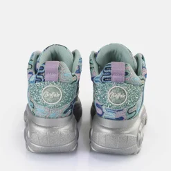 Flash Sale BUFFALO Classic Baskets Basses Aqua Fluo No_Color