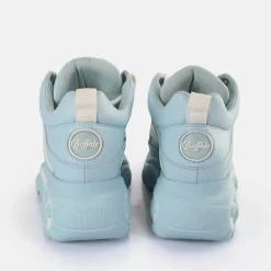 Cheap BUFFALO Classic Baskets Basses Clair Bleu